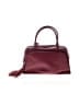 Cromia Solid Burgundy Satchel One size - photo 3