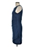 Bobi 100% Cotton Solid Blue Casual Dress Size L - photo 5