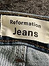 Reformation Jeans Solid Blue Jeans Size 31 waist - photo 7