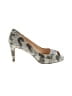 Cole Haan Animal Print Gray Heels Size 8 - photo 1