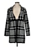 Madison 100% Acrylic Plaid Black Coat Size M - photo 1