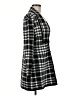 Madison 100% Acrylic Plaid Black Coat Size M - photo 4