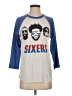 Next Level Apparel Silver 3/4 Sleeve T-Shirt Size S - photo 1