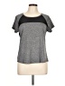 RBX 100% Polyester Tweed Gray Active T-Shirt Size L - photo 1
