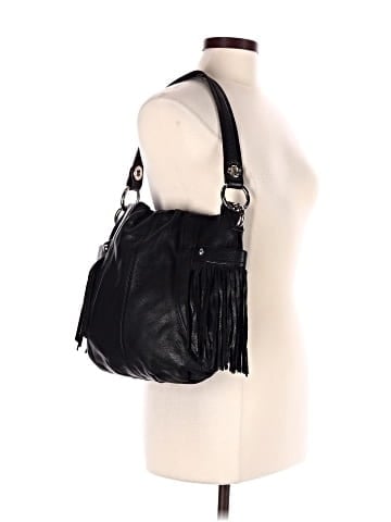 B Makowsky Leather Shoulder Bag (view 2)