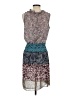 CAbi 100% Polyester Paisley Gray Cocktail Dress Size S - photo 2