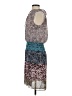 CAbi 100% Polyester Paisley Gray Cocktail Dress Size S - photo 5