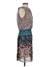 CAbi 100% Polyester Paisley Gray Cocktail Dress Size S - photo 4