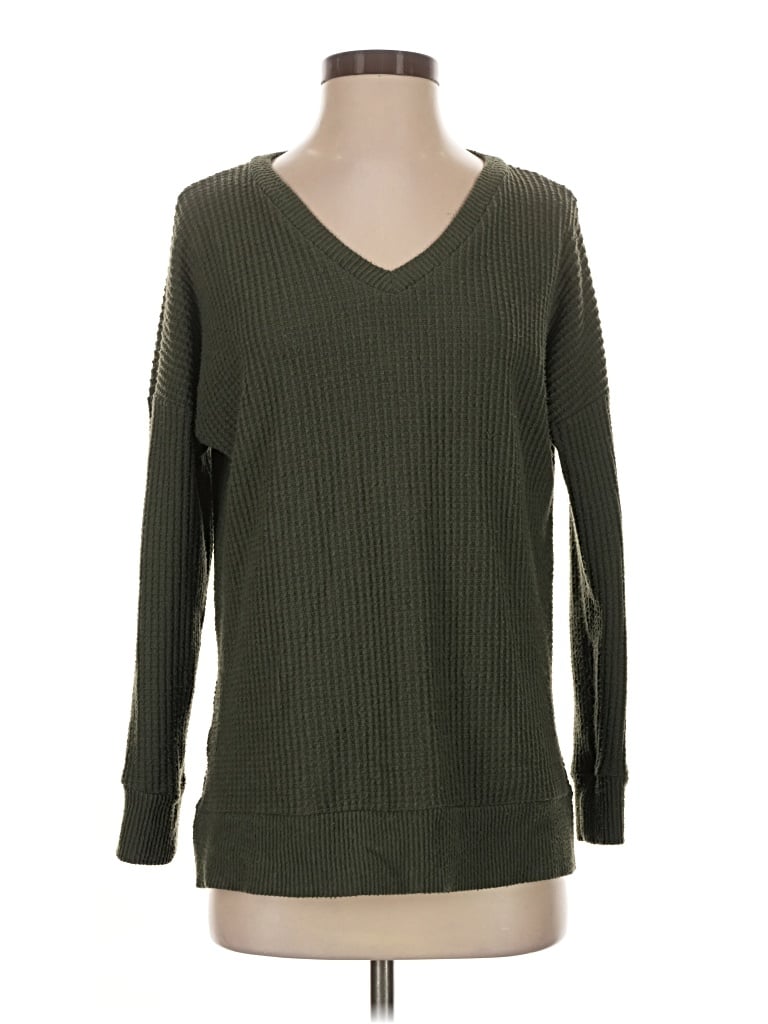Pre-owned Lildy Pullover Sweater In Green