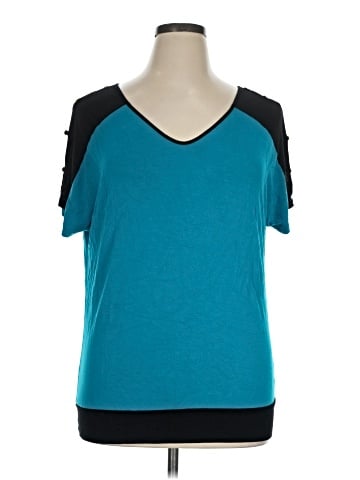 Cable & Gauge Short Sleeve Top (view 1)