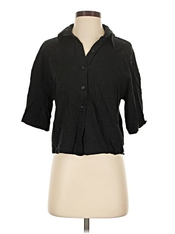 H&M 3/4 Sleeve Button-Down Shirt (view 1)