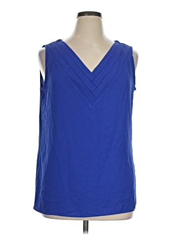 Worthington Sleeveless Blouse (view 1)