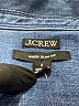 J.Crew 100% Cotton Blue Long Sleeve Button-Down Shirt Size 2 - photo 7