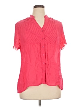Ny Collection Short Sleeve Blouse