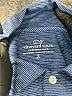 Vineyard Vines Performance Stripes Blue Short Sleeve Polo Size 8 - 10 - photo 3
