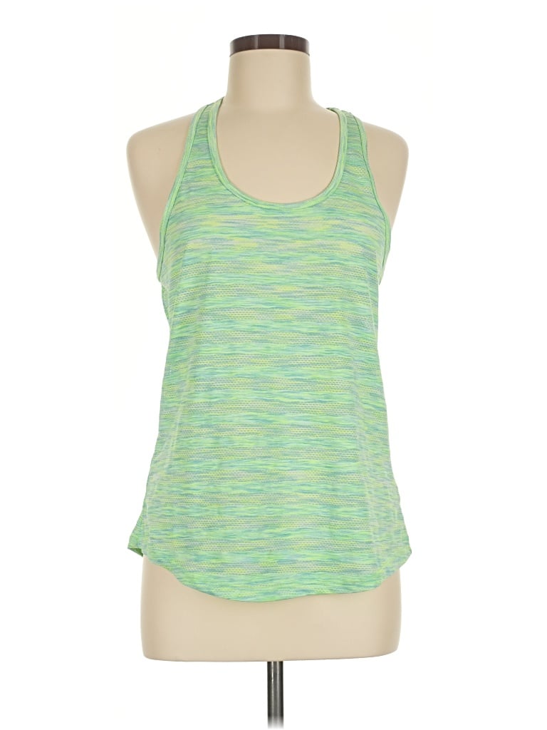 Pre-owned Zyia Active Active Tank Top In Green