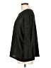 Veronica M. Metallic Black Pullover Sweater Size L - photo 5