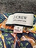J.Crew Collection 100% Silk Print Green Silk Pants Size 0 - photo 7
