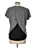 Daisy Fuentes Gray Short Sleeve Top Size L - photo 2