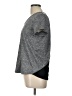 Daisy Fuentes Gray Short Sleeve Top Size L - photo 5