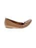 J.Crew Factory Store 100% Leather Tan Flats Size 8 1/2 - photo 1