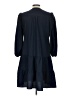 DKNY Solid Blue Casual Dress Size 10 - photo 2