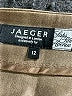 Jaeger 100% Linen Brown Jacket Size 12 - photo 6