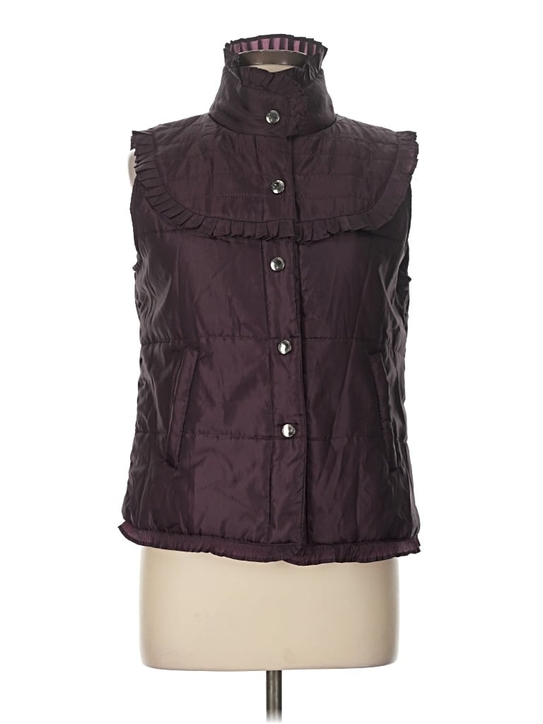 Pre-owned Coffeeshop Vest In Purple