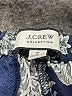 J.Crew Collection 100% Polyester Paisley Blue Casual Pants Size 0 - photo 7