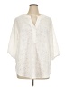 BLOOMCHIC Ivory 3/4 Sleeve Blouse Size 14 - 16 - photo 1