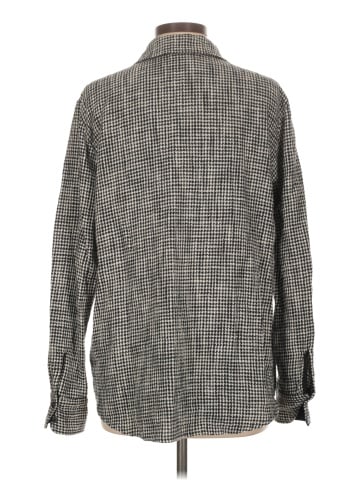 Abercrombie & Fitch Long Sleeve Button-Down Shirt (view 2)