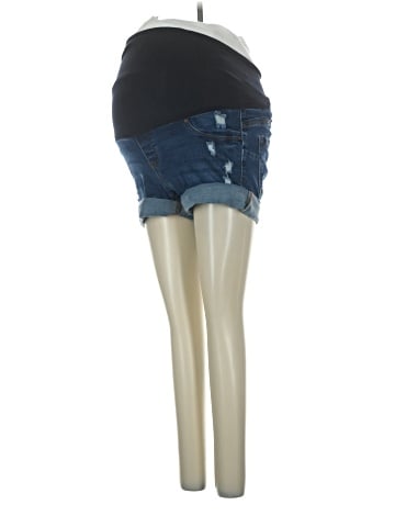 Blue Savvy Denim Shorts (view 1)