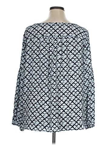 Ann Taylor LOFT Outlet Long Sleeve Blouse (view 2)