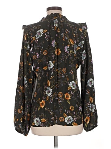 Dolan Long Sleeve Silk Top (view 2)