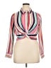 Timing 100% Polyester Pink 3/4 Sleeve Blouse Size XL - photo 1