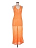 Unbranded Orange Cocktail Dress Size M - photo 1