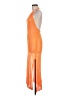 Unbranded Orange Cocktail Dress Size M - photo 5