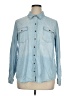 Natural Reflections 100% Cotton Blue Denim Jacket Size XL - photo 1