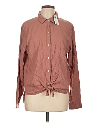 Abercrombie & Fitch Long Sleeve Button-Down Shirt (view 1)