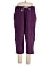Just My Size 100% Polyester Purple Active Pants Size 36 Plus - photo 1