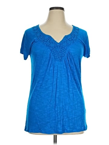Cable & Gauge Short Sleeve Top (view 1)