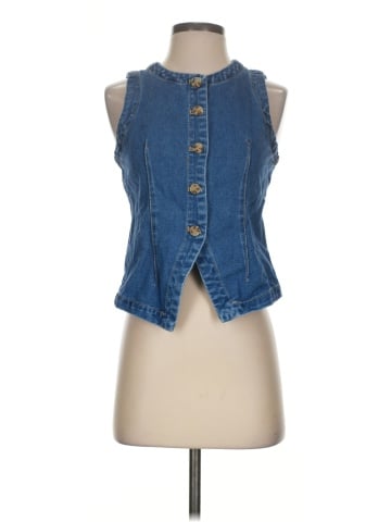 Unbranded Denim Vest (view 1)