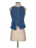 Unbranded Blue Denim Vest Size XS - photo 1