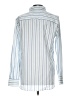 Lands' End Stripes Blue Long Sleeve Button-Down Shirt Size 10 - photo 2