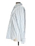 Lands' End Stripes Blue Long Sleeve Button-Down Shirt Size 10 - photo 5
