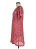 MNG 100% Polyester Print Red Casual Dress Size 6 - photo 5