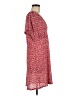 MNG 100% Polyester Print Red Casual Dress Size 6 - photo 4