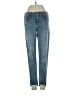 Zara Basic Hearts Blue Jeans Size 4 - photo 1