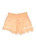 Katia 100% Polyester Orange Shorts Size S - photo 2