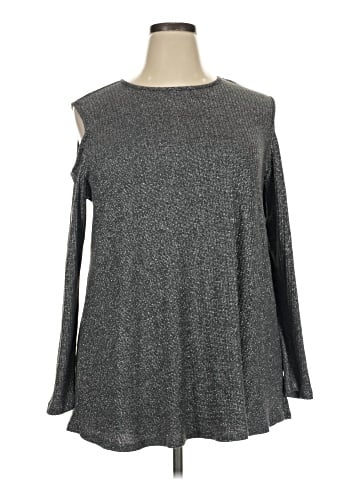 Bobeau Long Sleeve Top (view 1)